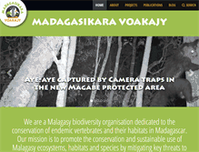 Tablet Screenshot of madagasikara-voakajy.org